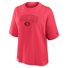 NFL San Francisco 49ers Women's Glory Arch Boxy T-Shirt
