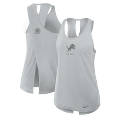 NFL Detroit Lions Women's Glory Open-Back Crisscross Dri-FIT Tank Top