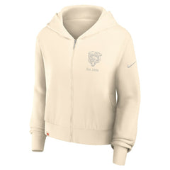 NFL Chicago Bears Women's Glory Cropped Full-Zip Hoodie