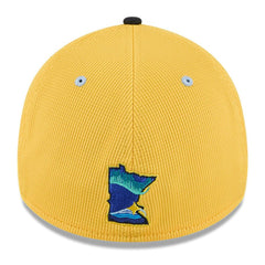 Minnesota Twins City Connect Batting Practice 39THIRTY Flex Hat - Yellow/Black | New Era