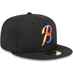 Baltimore Orioles City Connect Batting Practice 59FIFTY Fitted Hat - Black | New Era