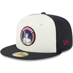 Cleveland Guardians City Connect Batting Practice 59FIFTY Fitted Hat - Navy/White | New Era