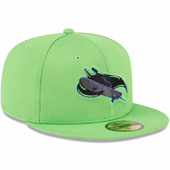 Tampa Bay Rays City Connect Batting Practice 59FIFTY Fitted Hat - Neon Green | New Era