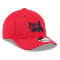 Texas Rangers City Connect Batting Practice 9FORTY M-Crown Adjustable Hat - Red | New Era