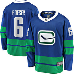 Brock Boeser Vancouver Canucks Fanatics Breakaway Jersey