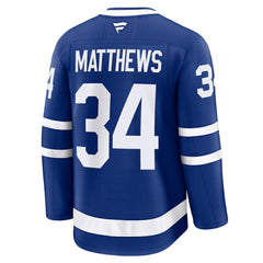 Auston Matthews Toronto Maple Leafs Fanatics Captain Patch Home Premium Jersey