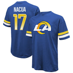 NFL Los Angeles Rams Puka Nacua Majestic Threads Name & Number Oversized Fit T-Shirt