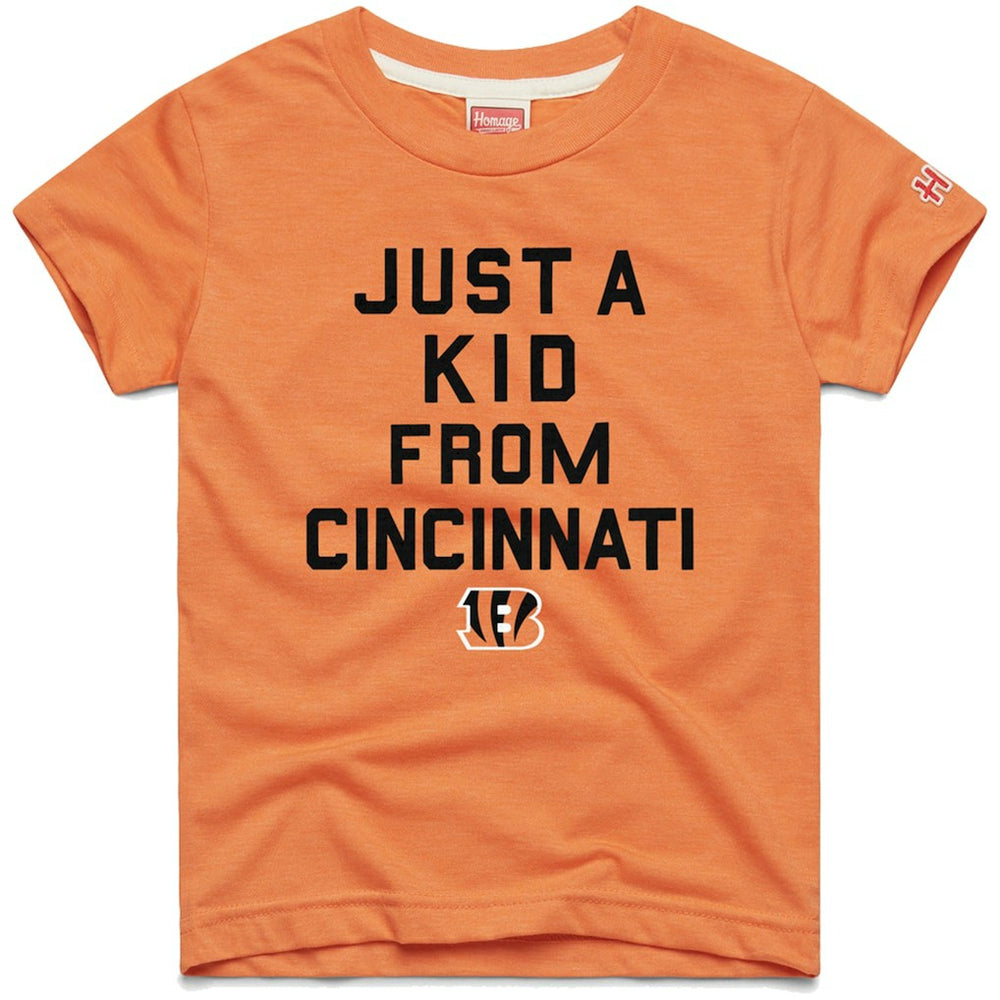 NFL Cincinnati Bengals Homage Youth Just a Kid Tri-Blend T-Shirt