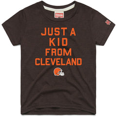 NFL Cleveland Browns Homage Youth Just a Kid Tri-Blend T-Shirt