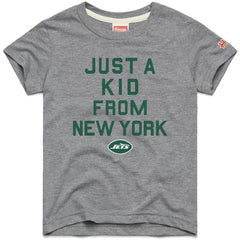 NFL New York Jets Homage Youth Just a Kid Tri-Blend T-Shirt