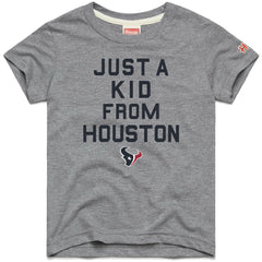 NFL Houston Texans Homage Youth Just a Kid Tri-Blend T-Shirt