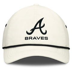 Atlanta Braves Club Adjustable Hat - Stone | Nike