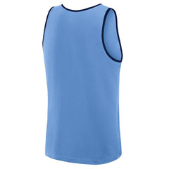 Tampa Bay Rays Logo Athletic Unmatched Success Tank Top - Light Blue