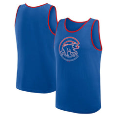 Chicago Cubs Logo Athletic Unmatched Success Tank Top - Royal