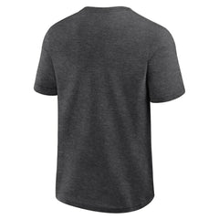 Pittsburgh Pirates Logo Athletic Top Notch T-Shirt - Heather Charcoal