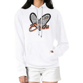 Anaheim Ducks G-III 4Her by Carl Banks Women's Animal Print Heart Fleece Pullover Hoodie