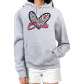 New Jersey Devils G-III 4Her by Carl Banks Women's Animal Print Heart Fleece Pullover Hoodie