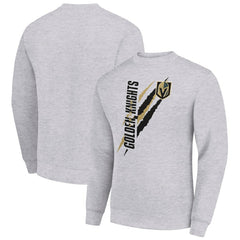 Vegas Golden Knights Starter Color Scratch Pullover Sweatshirt