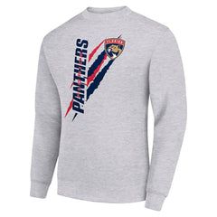Florida Panthers Starter Color Scratch Pullover Sweatshirt