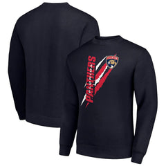 Florida Panthers Starter Color Scratch Pullover Sweatshirt