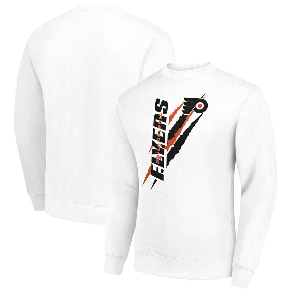 Philadelphia Flyers Starter Color Scratch Pullover Sweatshirt