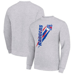 New York Rangers Starter Color Scratch Pullover Sweatshirt