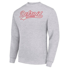 Detroit Red Wings Starter Tailsweep City Pullover Sweatshirt
