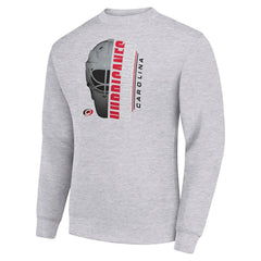 Carolina Hurricanes Starter Half Helmet Team Logo Pullover Sweatshirt