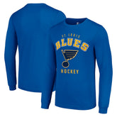 St. Louis Blues Starter Logo Long Sleeve T-Shirt