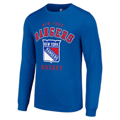 New York Rangers Starter Logo Long Sleeve T-Shirt