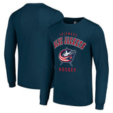 Columbus Blue Jackets Starter Logo Long Sleeve T-Shirt