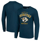 Nashville Predators Starter Logo Long Sleeve T-Shirt