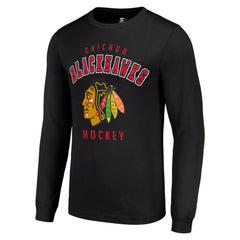 Chicago Blackhawks Starter Logo Long Sleeve T-Shirt