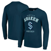 Seattle Kraken Starter Logo Long Sleeve T-Shirt