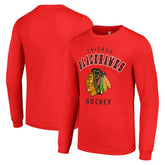 Chicago Blackhawks Starter Logo Long Sleeve T-Shirt