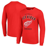 Detroit Red Wings Starter Logo Long Sleeve T-Shirt