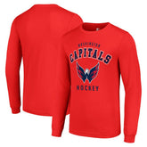 Washington Capitals Starter Logo Long Sleeve T-Shirt
