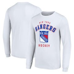 New York Rangers Starter Logo Long Sleeve T-Shirt