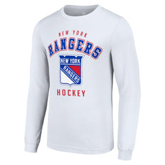New York Rangers Starter Logo Long Sleeve T-Shirt