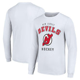 New Jersey Devils Starter Logo Long Sleeve T-Shirt
