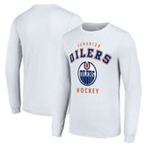 Edmonton Oilers Starter Logo Long Sleeve T-Shirt