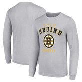 Boston Bruins Starter Logo Long Sleeve T-Shirt