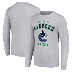 Vancouver Canucks Starter Logo Long Sleeve T-Shirt