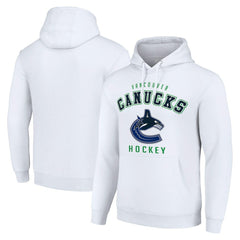 Vancouver Canucks Starter Logo Pullover Hoodie