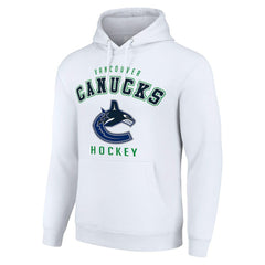 Vancouver Canucks Starter Logo Pullover Hoodie