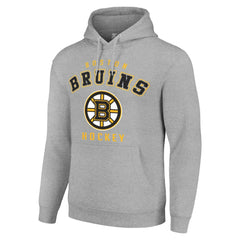 Boston Bruins Starter Logo Pullover Hoodie