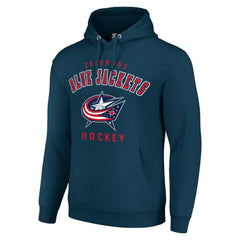 Columbus Blue Jackets Starter Logo Pullover Hoodie