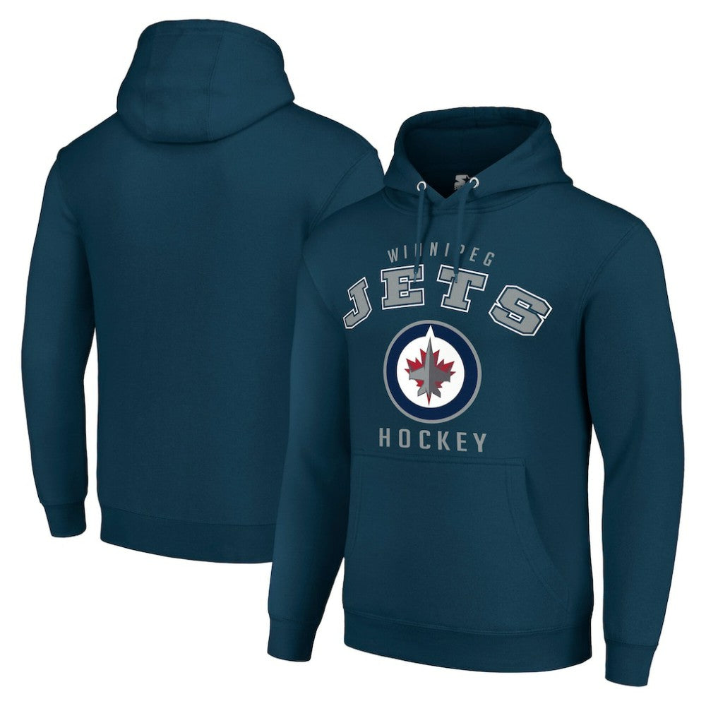 Winnipeg Jets Starter Logo Pullover Hoodie