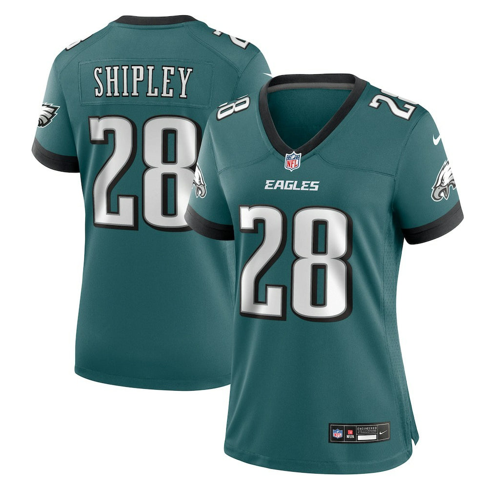 NFL Philadelphia Eagles Will Shipley Women's Team Game Jersey