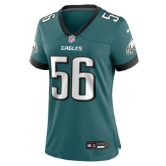 NFL Philadelphia Eagles Tyler Steen Women's Team Game Jersey